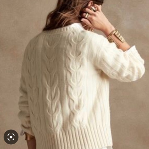 Banana Republic Wool Cable Knit Sweater - Picture 11 of 11